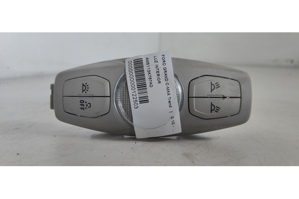 Recambio de luz interior para ford grand c-max trend referencia OEM IAM AM5113K767AD  