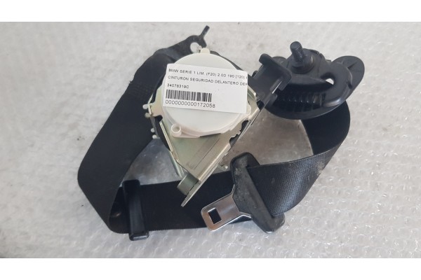 Recambio de cinturon seguridad delantero derecho para bmw serie 1 lim. (f20) 2.0d 190 [120] fap referencia OEM IAM 34078319C  
