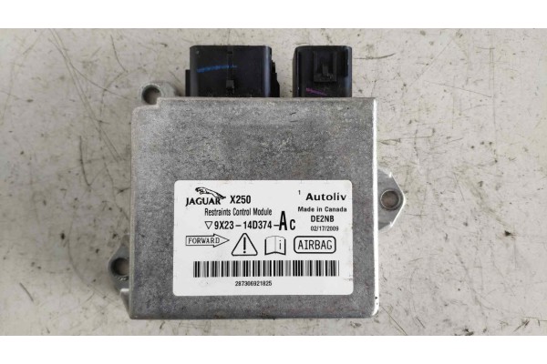 Recambio de centralita airbag para jaguar xf 3.0 v6 luxury referencia OEM IAM 9X2314D374AC  