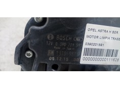 Recambio de motor limpia trasero para opel astra h ber. 1.9 cdti referencia OEM IAM 0390201591  