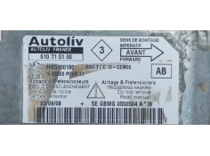 Recambio de centralita airbag para peugeot 308 1.6 16v hdi fap referencia OEM IAM 9665100180  