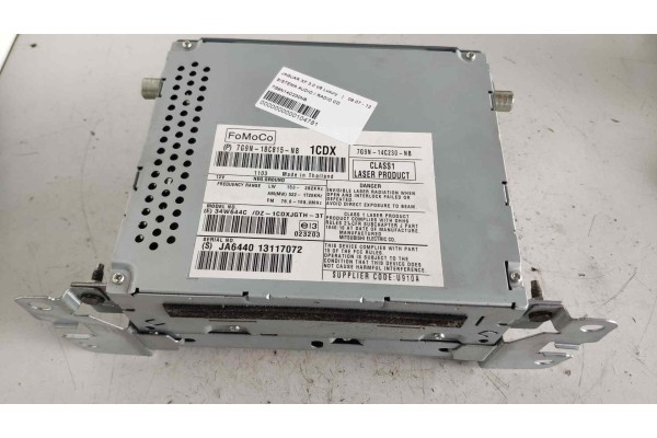 Recambio de sistema audio / radio cd para jaguar xf 3.0 v6 luxury referencia OEM IAM 7G9N14C230NB 023203 