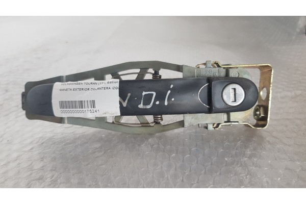 Recambio de maneta exterior delantera izquierda para volkswagen touran (1t1) edition referencia OEM IAM   
