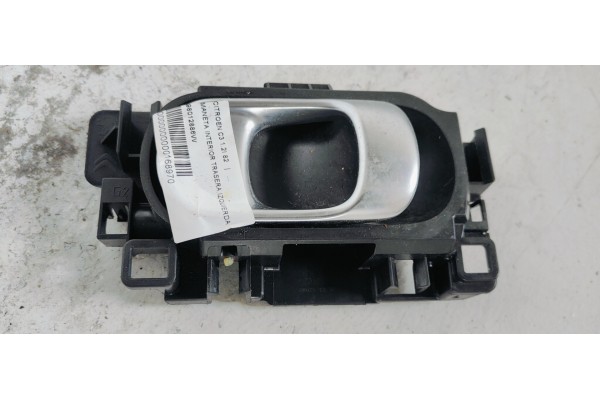 Recambio de maneta interior trasera izquierda para citroen c3 1.2i 82 referencia OEM IAM 98012886VV  
