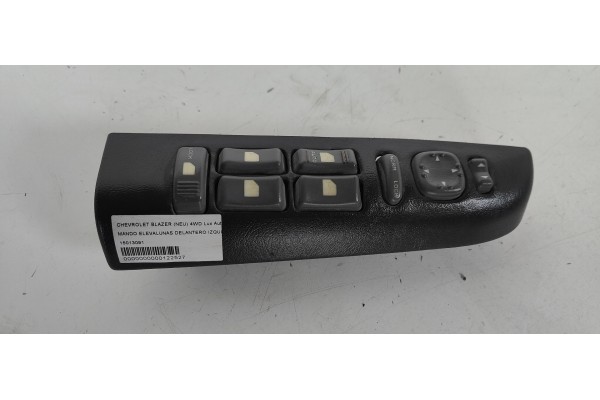 Recambio de mando elevalunas delantero izquierdo para chevrolet blazer (neu) 4wd lux automático referencia OEM IAM 15013091  
