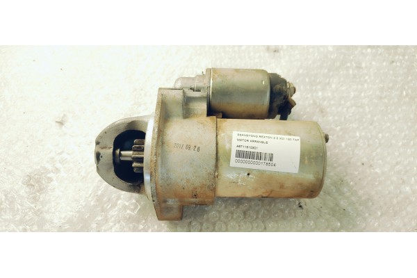 Recambio de motor arranque para ssangyong rexton 2.2 xdi 180 fap referencia OEM IAM A6711510301  