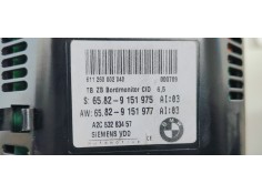 Recambio de pantalla multifuncion para bmw serie 5 berlina (e60) 525d xd referencia OEM IAM 65829151977  
