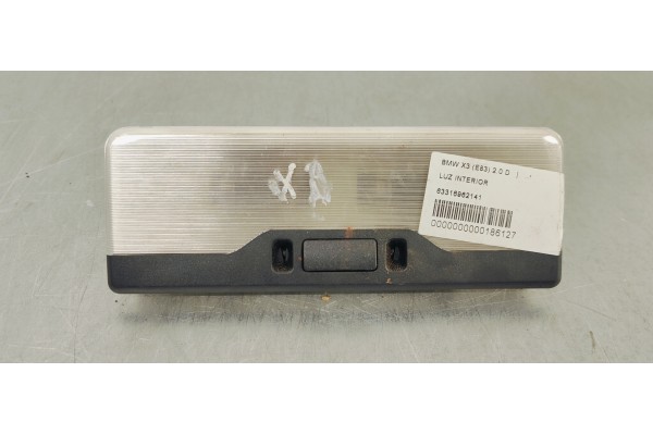 Recambio de luz interior para bmw x3 (e83) 2.0 d referencia OEM IAM 63316962141  