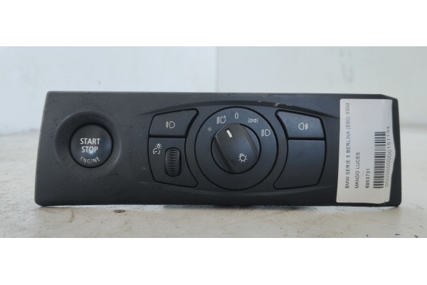 Recambio de mando luces para bmw serie 5 berlina (e60) 530d referencia OEM IAM 6953731  