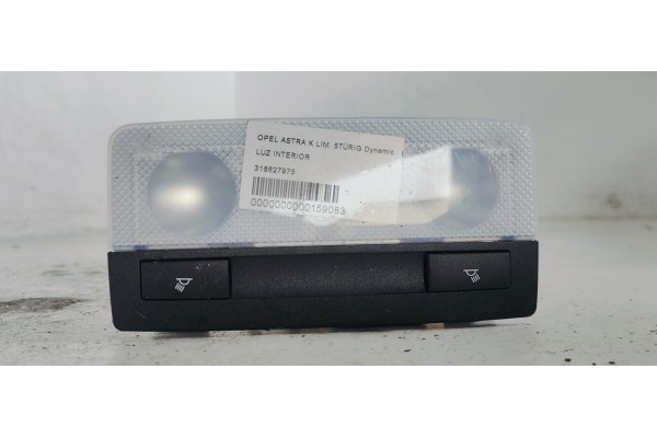 Recambio de luz interior para opel astra k lim. 5türig dynamic referencia OEM IAM 316627975  