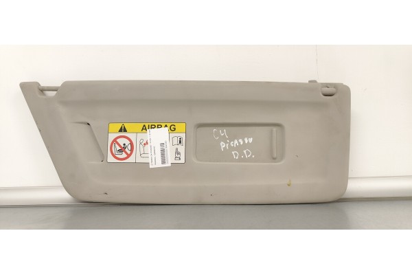 Recambio de parasol derecho para citroen c4 picasso 1.6 hdi 115 fap referencia OEM IAM   