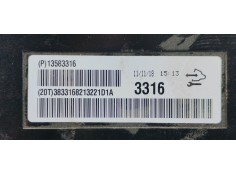 Recambio de modulo electronico para opel insignia berlina excellence referencia OEM IAM 13583316  