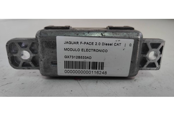 Recambio de modulo electronico para jaguar f-pace 2.0 diesel cat referencia OEM IAM GX7312B533AD  