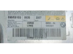 Recambio de airbag lateral delantero izquierdo para bmw serie 5 berlina (e60) 525d xd referencia OEM IAM 601190401F  