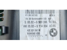 Recambio de pantalla multifuncion para bmw serie 5 berlina (e60) 530d referencia OEM IAM 65826989396  