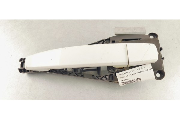 Recambio de maneta exterior trasera izquierda para opel astra j lim. 1.6 cdti referencia OEM IAM 14096201  