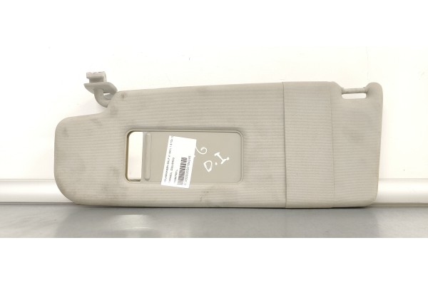Recambio de parasol izquierdo para volkswagen golf vi (5k1) 1.6 tdi 105 fap referencia OEM IAM 1K0857551L  