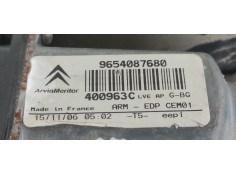 Recambio de elevalunas delantero izquierdo para citroen c4 picasso exclusive referencia OEM IAM 9654087680  