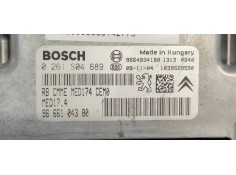 Recambio de centralita motor uce para citroen c4 grand picasso exclusive referencia OEM IAM 0261S04689  