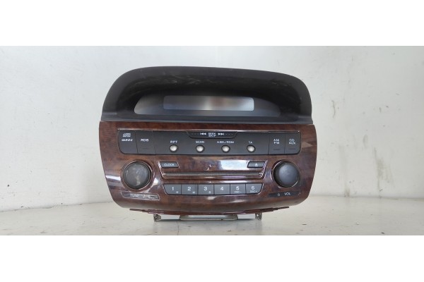 Recambio de sistema audio / radio cd para honda fr-v (be) 2.0 vtec cat referencia OEM IAM 39100SJDE11  