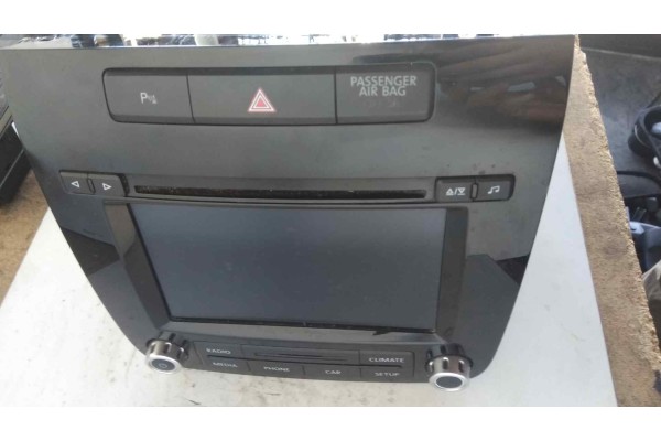 Recambio de sistema audio / radio cd para volkswagen touareg (7p5) 3.0 v6 tdi referencia OEM IAM 7P6035195B 4TU0023005122B110011