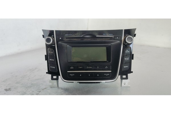 Recambio de sistema audio / radio cd para hyundai i30 (gd) 1.4crdi 90 fap referencia OEM IAM 96170A6210GU  