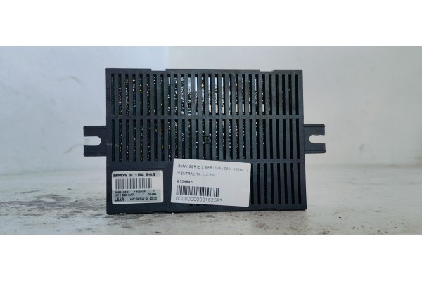 Recambio de centralita luces para bmw serie 5 berlina (e60) 530xd referencia OEM IAM 9154943  
