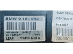 Recambio de centralita luces para bmw serie 5 berlina (e60) 530xd referencia OEM IAM 9154943  