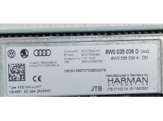 Recambio de sistema navegacion gps para audi a4 berlina (8w2) 3.0tdi 272 4x4 fap referencia OEM IAM 8W0035036D  