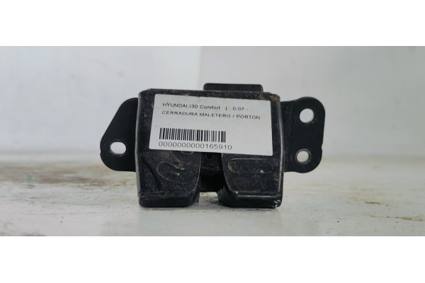 Recambio de cerradura maletero / porton para hyundai i30 comfort referencia OEM IAM   