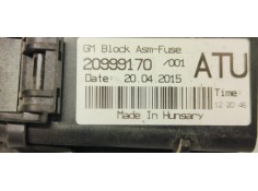 Recambio de caja reles / fusibles para opel insignia berlina 2.0 cdti referencia OEM IAM 20999170  