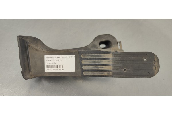 Recambio de pedal acelerador para volkswagen golf vi (5k1) 1.6 tdi 105 fap referencia OEM IAM 1K1721503BA  