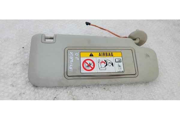 Recambio de parasol derecho para opel insignia berlina 1.6 cdti 136 fap referencia OEM IAM 13589920  