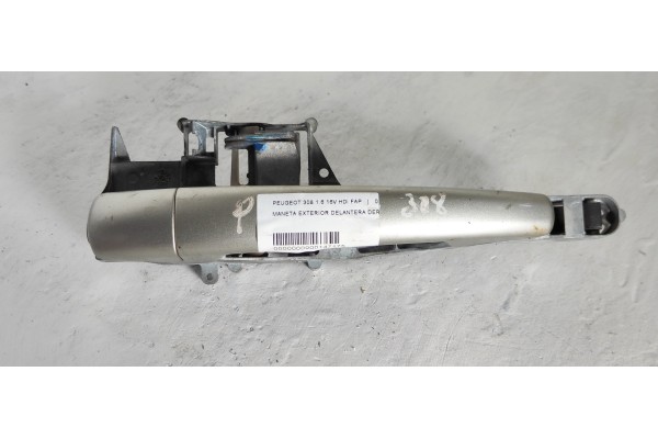 Recambio de maneta exterior delantera derecha para peugeot 308 sport referencia OEM IAM   
