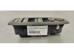 Recambio de mando elevalunas delantero izquierdo para peugeot 2008 (--.2013) 1.2 i turbo 130 referencia OEM IAM 96749624ZD  