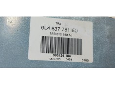 Recambio de elevalunas delantero izquierdo para seat ibiza (6l1) cool referencia OEM IAM 6L4837755T  