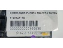 Recambio de cerradura puerta trasera derecha para hyundai i30 (gd) 1.4crdi 90 fap referencia OEM IAM 81420A6100  
