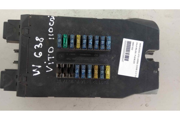 Recambio de caja reles / fusibles para mercedes-benz vito (w638) combi 2.3 turbodiesel referencia OEM IAM 08501002  