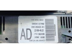 Recambio de pantalla multifuncion para opel vectra c berlina comfort referencia OEM IAM 13255822  