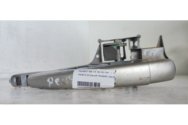 Recambio de maneta exterior trasera izquierda para peugeot 308 sport referencia OEM IAM   