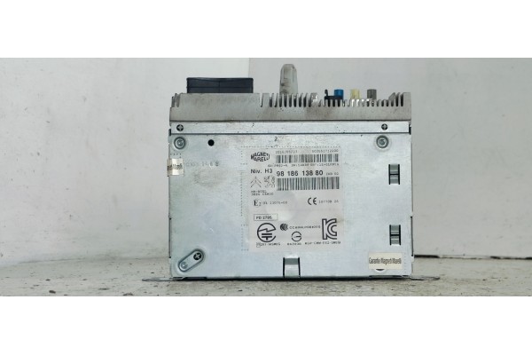 Recambio de sistema audio / radio cd para citroen c4 cactus 1.6hdi 100 fap referencia OEM IAM 9818613880  