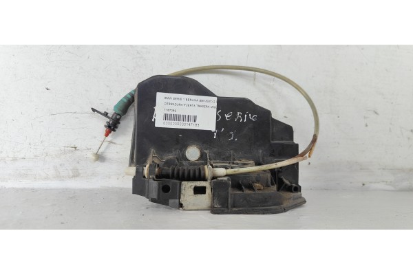 Recambio de cerradura puerta trasera izquierda para bmw serie 1 berlina (e81/e87) 118d referencia OEM IAM 7167069  