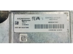 Recambio de centralita motor uce para citroen c3 1.2i 82 referencia OEM IAM 9838397680  