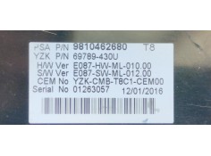 Recambio de cuadro instrumentos para peugeot 3008 allure referencia OEM IAM 9810462680  