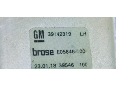 Recambio de elevalunas trasero izquierdo para opel astra k lim. 5türig dynamic referencia OEM IAM 39142319  