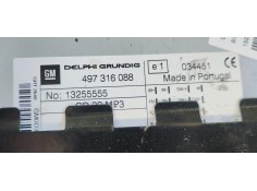 Recambio de sistema audio / radio cd para opel astra h ber. edition referencia OEM IAM 13255555  