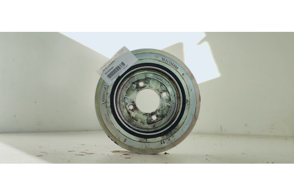 Recambio de polea cigueñal para peugeot 206 berlina 1.9 diesel referencia OEM IAM 9624596880  