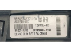 Recambio de mando climatizador para citroen c4 picasso exclusive referencia OEM IAM 965086887700  