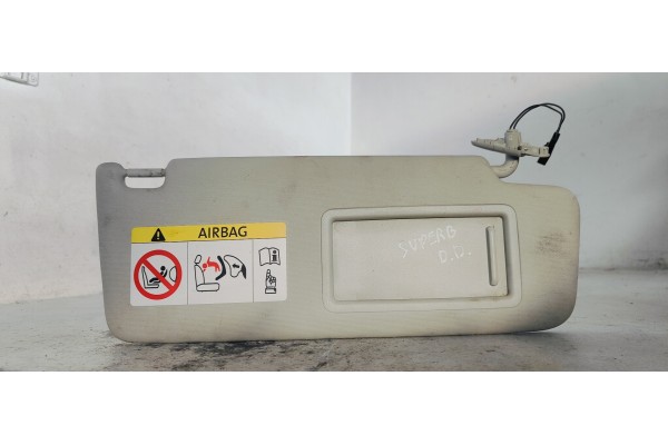 Recambio de parasol derecho para skoda superb (3v3) 2.0tdi 150 fap referencia OEM IAM   