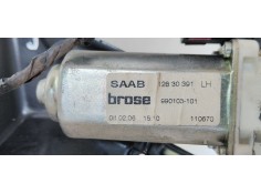 Recambio de elevalunas trasero izquierdo para saab 9-3 cabrio vector referencia OEM IAM 12830391  
